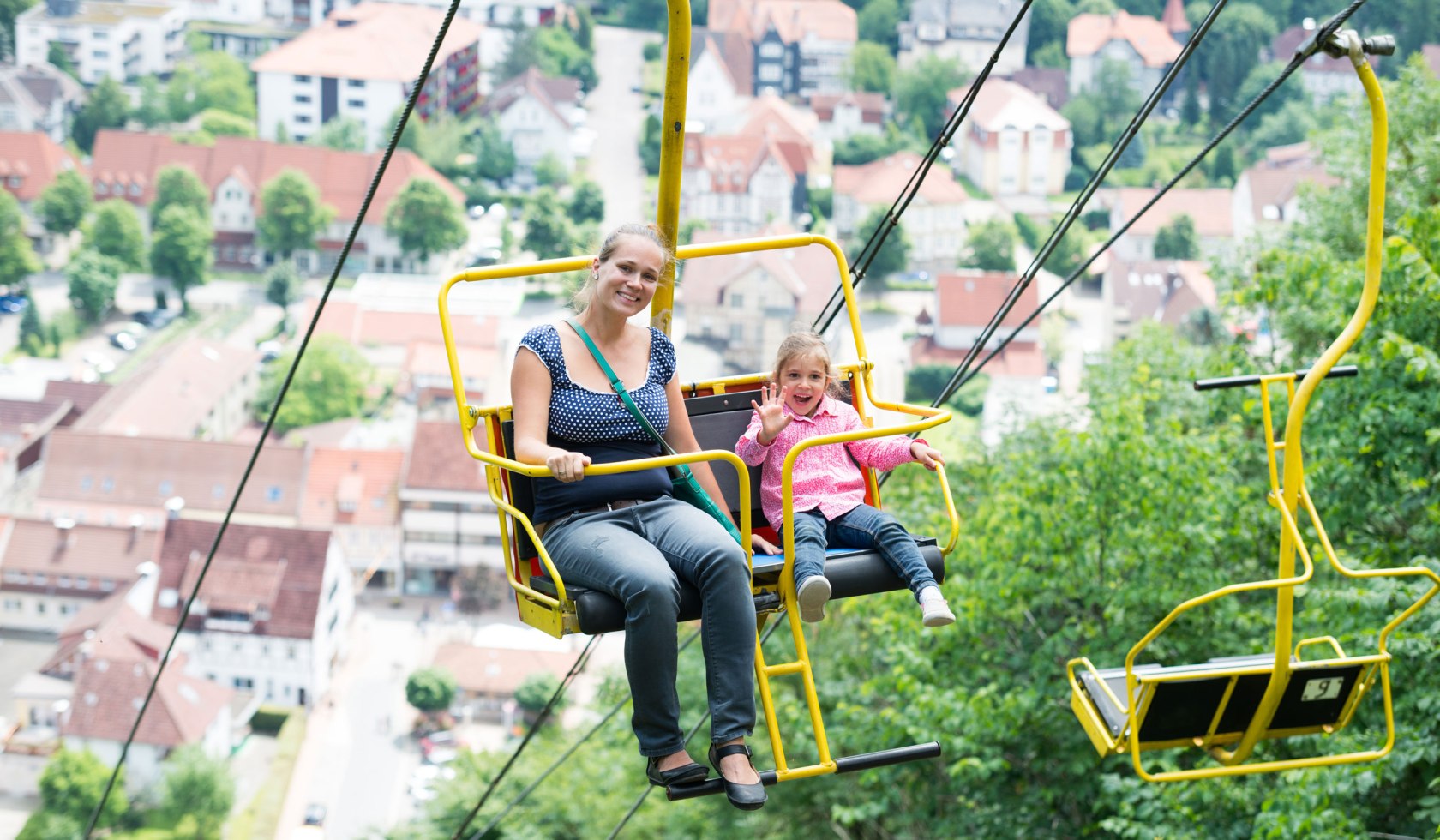 Castle cableway to the local mountain of Bad Lauterberg, © Stadtmarketing Bad Lauterberg im Harz/ Rico Kreim