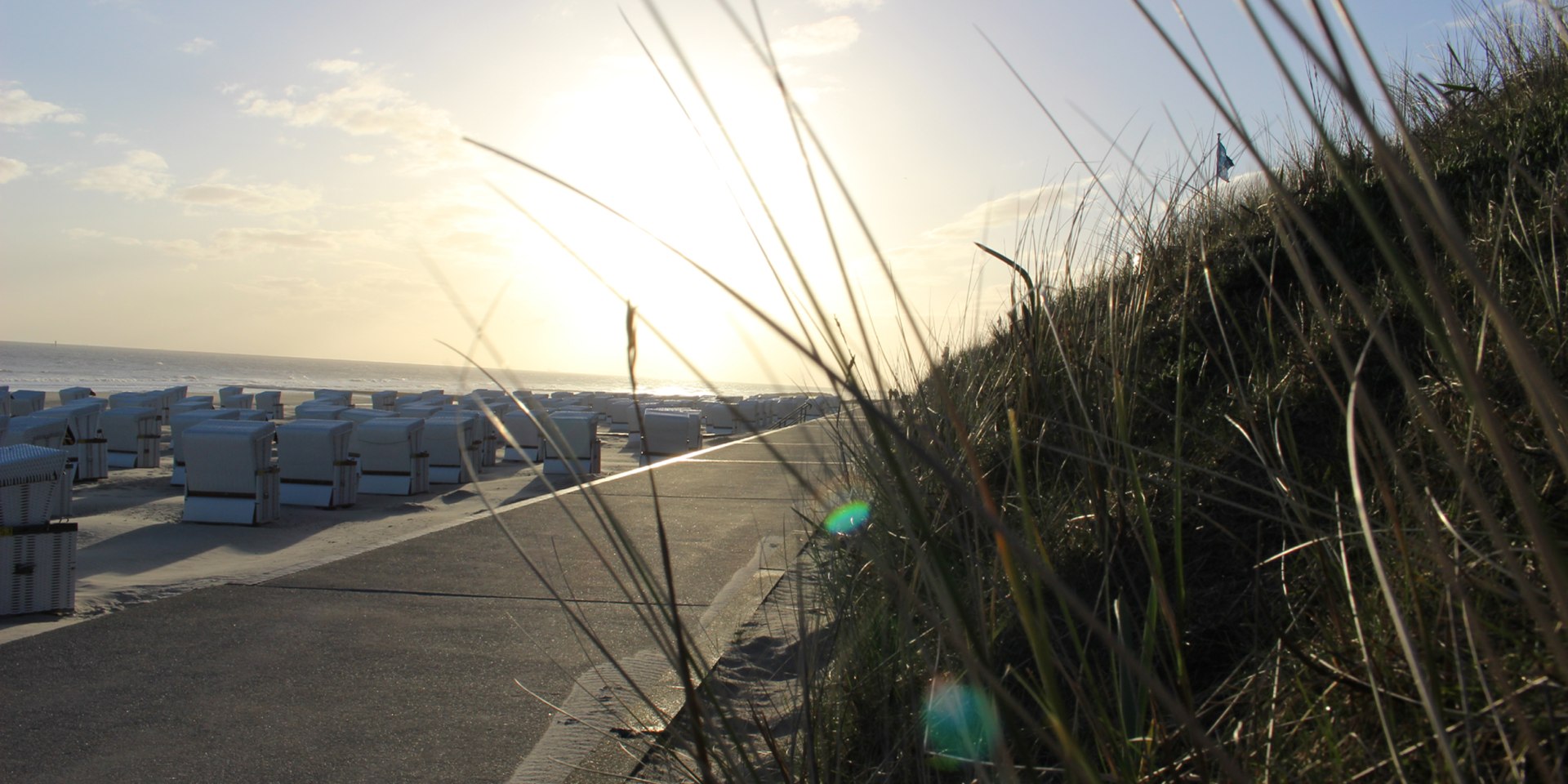 Dune grass at sunrise, © Kurverwaltung Wangerooge