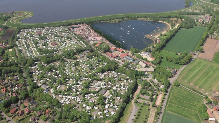 Aerial view Alfsee holiday and recreation park, © Alfsee GmbH