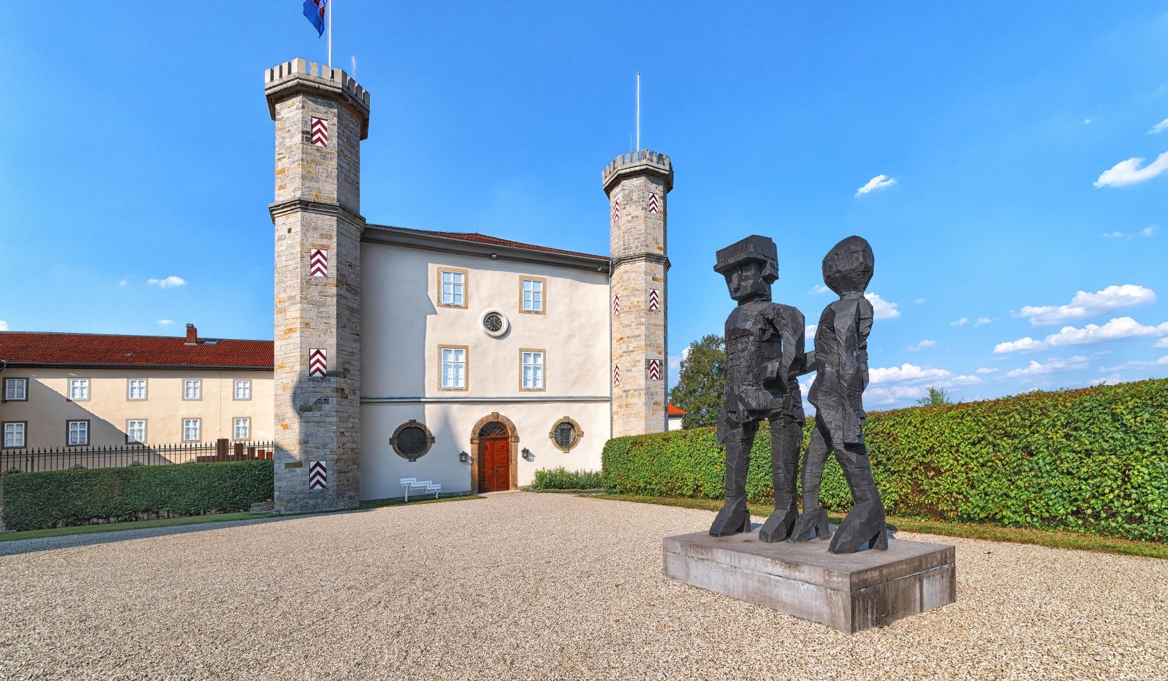 Derneburg Castle Art Museum from outside, © Hall Art Foundation / Gertraud Lauber