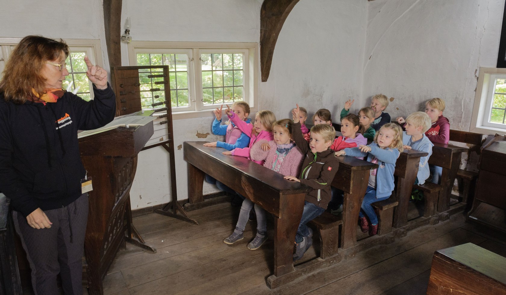 Attention! It used to be stricter at school., © Michael Stephan/ Museumsdorf Cloppenburg