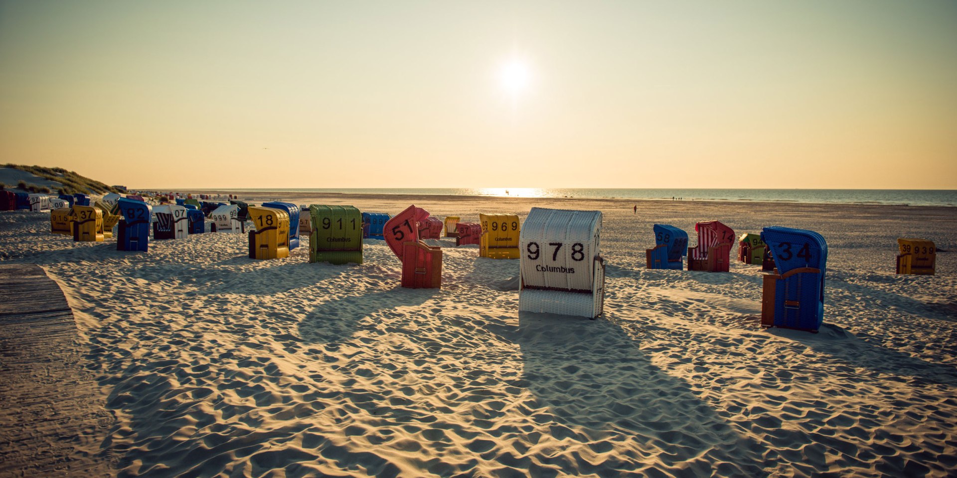 Sonnenuntergang im Sommer, © Kurverwaltung Juist