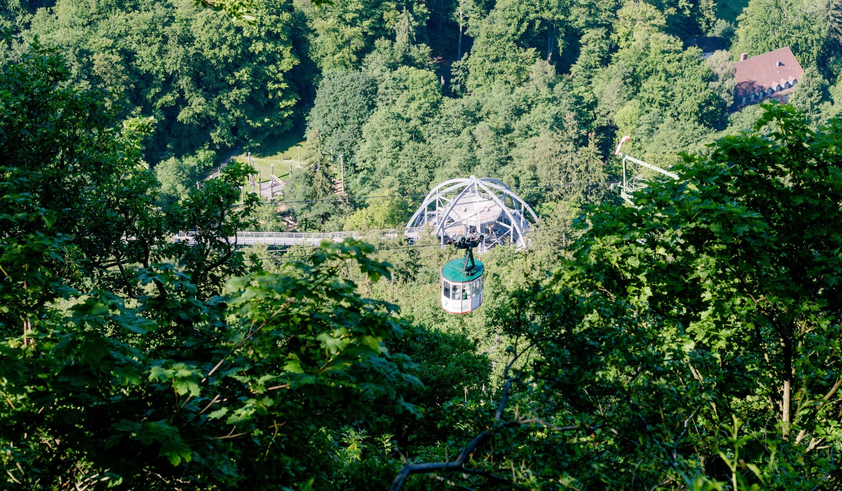 Burgberg cableway, © Stadtmarketing Bad Harzburg/ Manuela Siwik