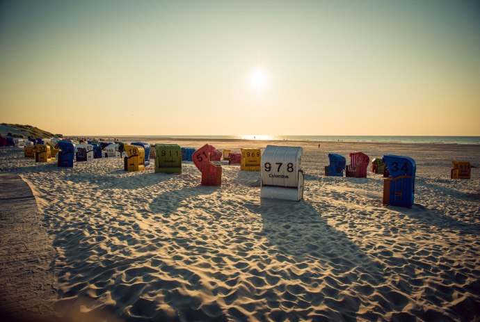 Sonnenuntergang im Sommer, © Kurverwaltung Juist